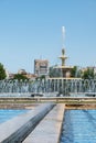 Artesian fountain in Bucharest, Romania