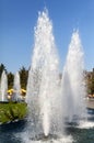 Artesian fountain in one of the largest parks in Bucharest