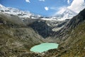 Artesoncocha lake and Artesonraju peak 6025m