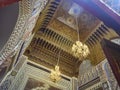 artful arabian style ceiling with ornamental design