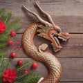 Artful Ascension: Green Dragon Elevates New Year Decor