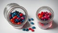 An Artful Depiction Of An Inspiring Jar Of Jelly Beans