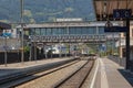 Arth-Rigi-Bahn railway station Royalty Free Stock Photo