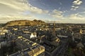 Arther seat and Edinburgh