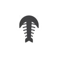 Arthropod fossil vector icon