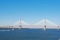 Arthur Ravenel Bridge in Charleston Royalty Free Stock Photo