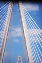 Arthur Ravenel Jr. Bridge in Charleston, South Carolina. Royalty Free Stock Photo