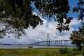 The Arthur Ravenel Jr. Bridge in Charleston, South Carolina, USA Royalty Free Stock Photo