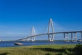 The Arthur Ravenel Jr. Bridge in Charleston, South Carolina, USA Royalty Free Stock Photo