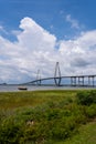 The Arthur Ravenel Jr. Bridge in Charleston, South Carolina, USA Royalty Free Stock Photo