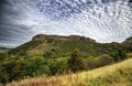 Arthur& x27;s Seat: Ancient Hill Fort Overlooking Edinburgh Royalty Free Stock Photo