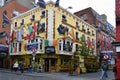 Arthurs Day in famous pub of Dublin's city Royalty Free Stock Photo