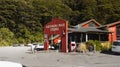 Arthurs Pass, Gas Station, New Zealand Royalty Free Stock Photo