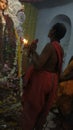 Arti is a hindu religious ritual of worship,a part of puja.