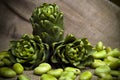 Artichock and fava beans