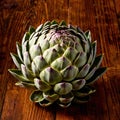 Artichoke fresh raw organic vegetable