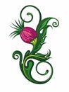 Artichoke. artichoke logo, icon and vector doodle illustration of artichoke