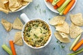 Artichoke spinach dip Royalty Free Stock Photo