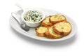 Artichoke spinach dip Royalty Free Stock Photo