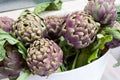 Artichoke vegetables Royalty Free Stock Photo