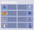 Article about Relaxation and Antistress, Banner.
