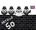 Article 50 UK exit from the European Union