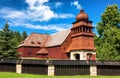 The articular wooden church in village Svaty Kriz, Slovakia