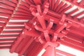 Articulate Roof Structure Of Buddha Tooth Relic Temple