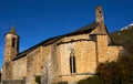 Arties village church in Lerida Catalonia