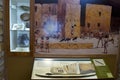 Artifacts and Mural at Mesa Verde National Park