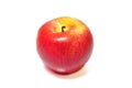 Artificial red apple iso lated.