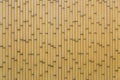Artificial Bamboo Fence Royalty Free Stock Photo