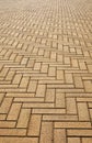 Artificial block pavement Royalty Free Stock Photo