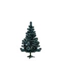 artificial Christmas tree isolated on white background. Royalty Free Stock Photo