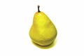 Artificial European Pear iso lated.