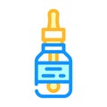 artificial flavoring color icon vector illustration color