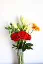 Artificial flower arrangement Royalty Free Stock Photo