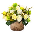 Artificial flower in vase