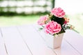 Artificial flowers Royalty Free Stock Photo