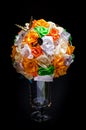 Artificial flowers bouquet Royalty Free Stock Photo