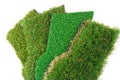 Artificial grass astroturf Royalty Free Stock Photo