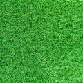 Artificial green grass texture or green grass background for golf course. soccer field or sports background Royalty Free Stock Photo