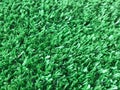 Artificial green turf background, selective focus Royalty Free Stock Photo