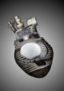 Artificial heart Royalty Free Stock Photo
