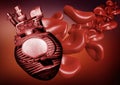 Artificial heart Royalty Free Stock Photo