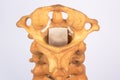 Artificial human cervical spine model Royalty Free Stock Photo