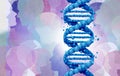 Artificial Human DNA Royalty Free Stock Photo