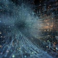 An artificial intelligence algorithm analyzing and interp one generative AI
