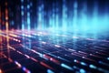Artificial Intelligence background.Glow of Technology. Digital Life of Reason. Futuristic robot. Programming coding technology Royalty Free Stock Photo