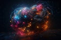 Artificial intelligence. Blockchain Neural Networks. GPT Chat. New technologies. openAI. Wallpaper. Background. Royalty Free Stock Photo